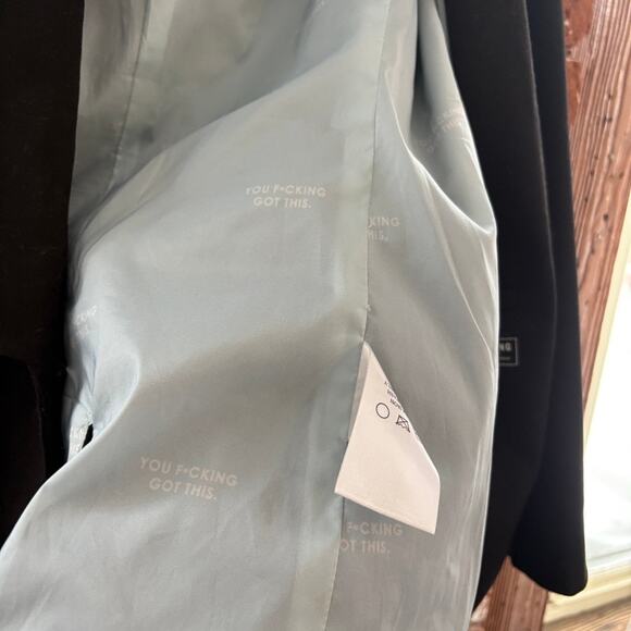 Wildfang The Empower Tux Blazer in Black Sz S - Picture 8 of 10